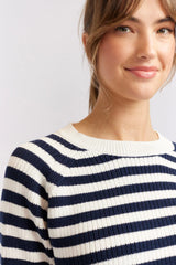 MUSKETEERS SWEATER in Navy from Alessandra