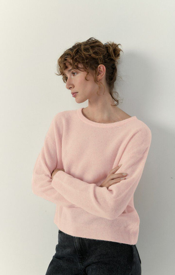 RAZPARK PULLOVER in Peony Melange from American Vintage