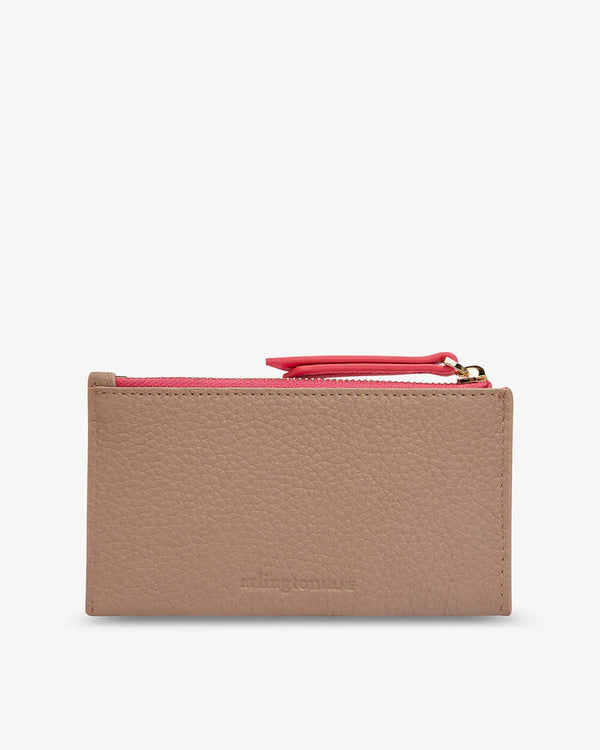 COMPACT WALLET in Fawn Pebble by ARLINGTON MILNE