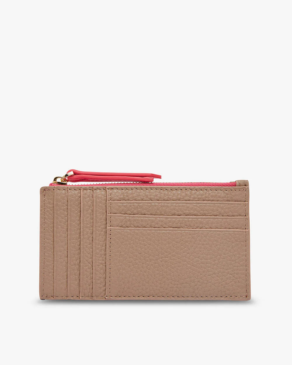 COMPACT WALLET in Fawn Pebble by ARLINGTON MILNE