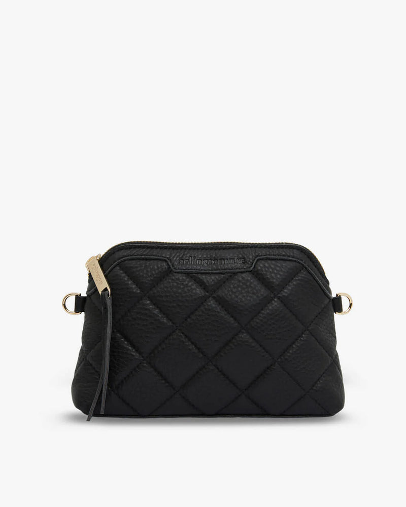 MINI ABIGAIL BAG in Quilted Black Pebble by ARLINGTON MILNE