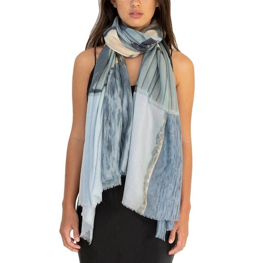 URBAN FABLE COTTON LINEN SCARF | The Blue Boathouse