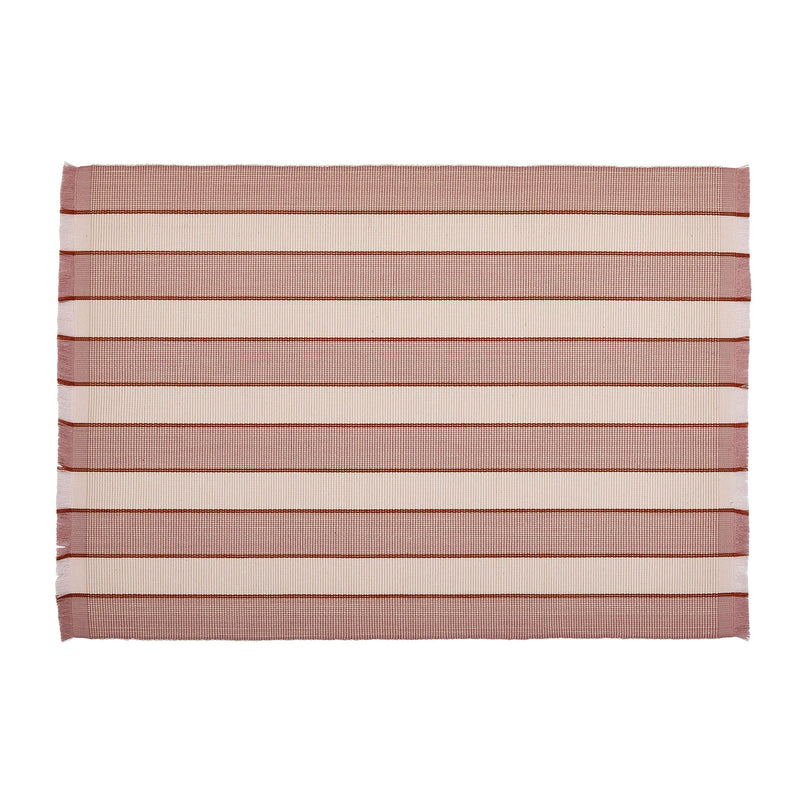 PLACEMAT SET in Stripe Pink from Bonnie and Neil