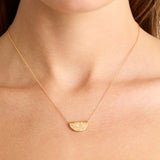 LOTUS NECKLACE in Gold from By Charlotte