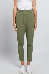 ELLE SLOUCH PANT in Olive from Cable Melbourne
