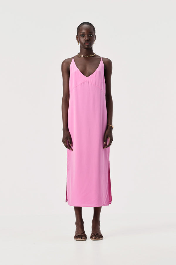 ASTON DRESS | Fuschia