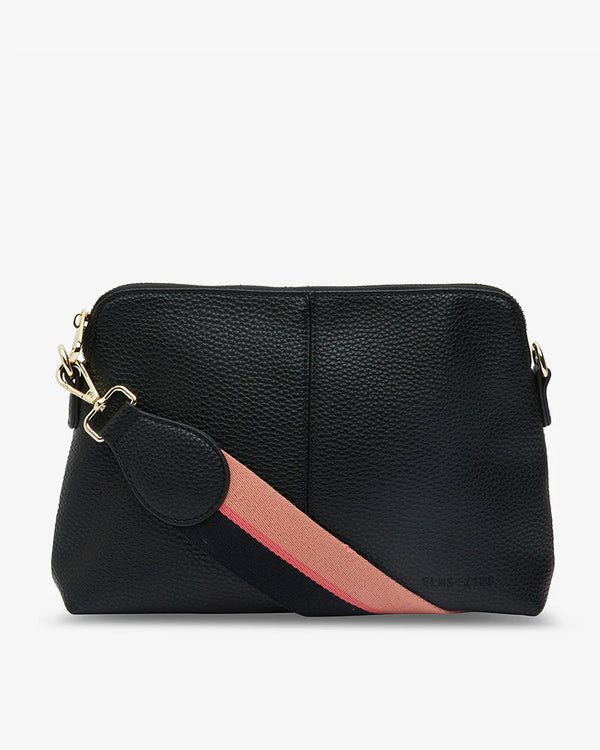BURBANK CROSSBODY LARGE in Black by Elms and King