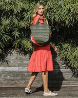 SANTA MONICA TOTE in Khaki by Elms and King