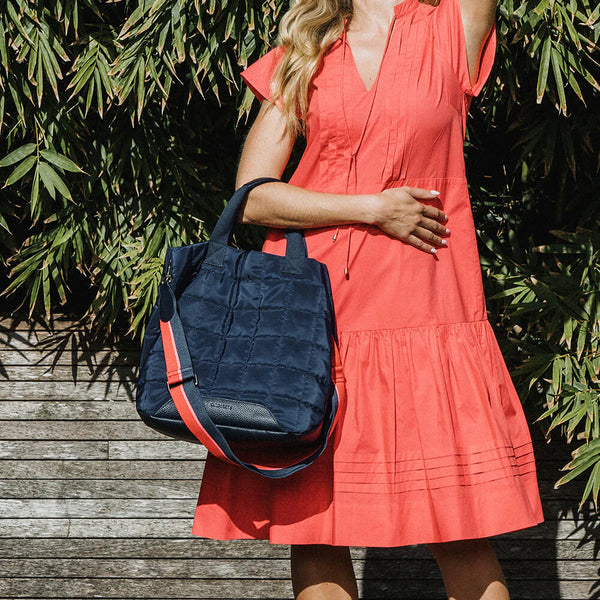 SANTA MONICA TOTE in Navy by Elms and King