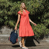 SANTA MONICA TOTE in Navy by Elms and King