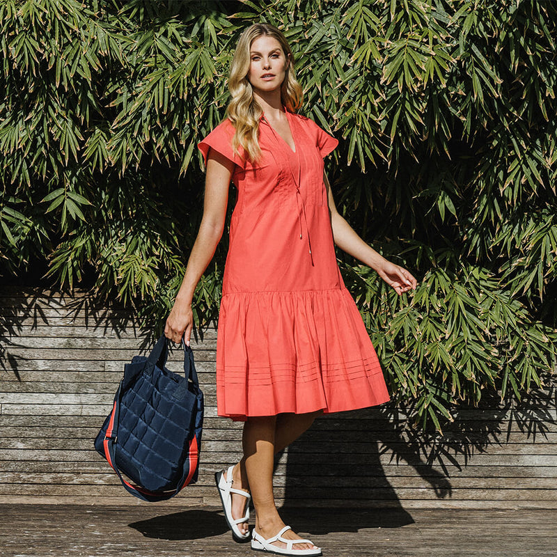 SANTA MONICA TOTE in Navy by Elms and King