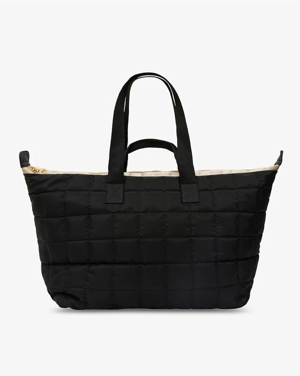 SPENCER CARRY ALL in Black + Oyster by Elms and King