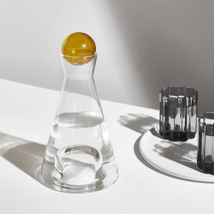 VICE VERSA CARAFE | Clear + Amber from Fazeek