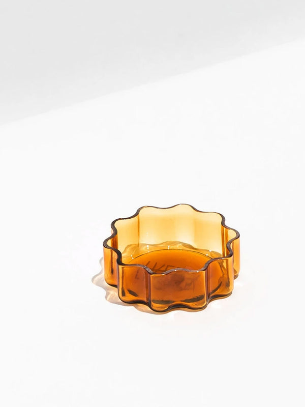 WAVE INCENSE HOLDER | Amber