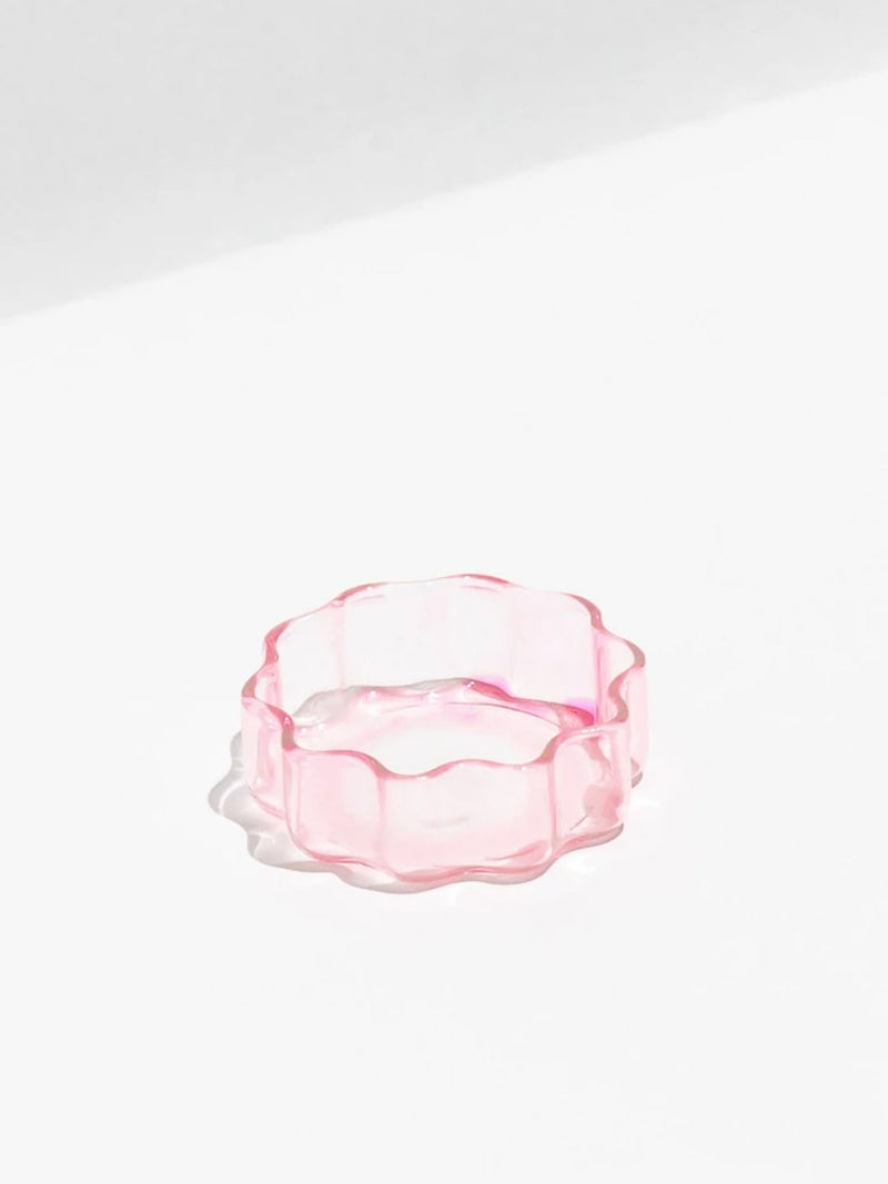 WAVE INCENSE HOLDER in Pink from Fazeek