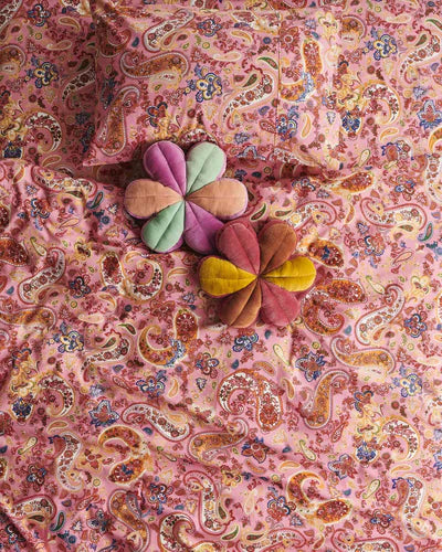 ORGANIC COTTON PILLOWCASE in Paisley Colourful from the amazing range of Kip & Co