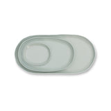 CLOUD OVAL PLATE SMALL | Light Blue
