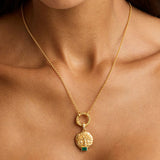 EMBRACE YOUR STRENGTH NECKLACE PENDANT in Gold from By Charlotte